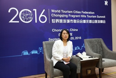 【峰会高端访谈】专访牡丹江市旅游局副局长郭冬霞：加入联合会对牡丹江是机遇也是挑战