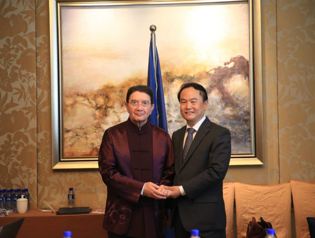 UNWTO秘书长瑞法依和宋宇秘书长进行工作会谈 双方将展开进一步合作