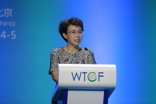 北京市副市长程红:WTCF会员数量已增至135个 北京市副市长程红:WTCF会员数量已增至135个
