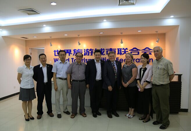 加园林理事会拜会世界旅游城市联合会秘书处