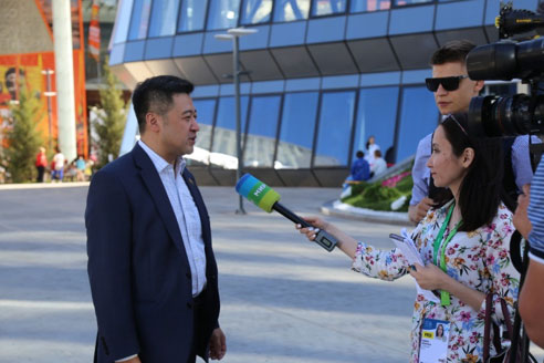 世界旅游城市联合会与友好中国在阿斯塔纳共同举办“一带一路的盛事--首届泛亚洲中国旅游论坛”