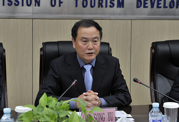 世界旅游城市联合会宋宇秘书长会见贝尔格莱德市市长代表团一行