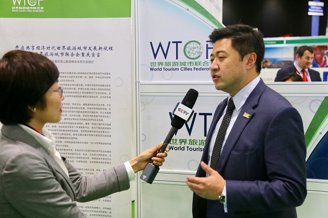 发布报告 共同参展 组织会议 ——联合会秘书处参加世界旅游交易会全力服务会员