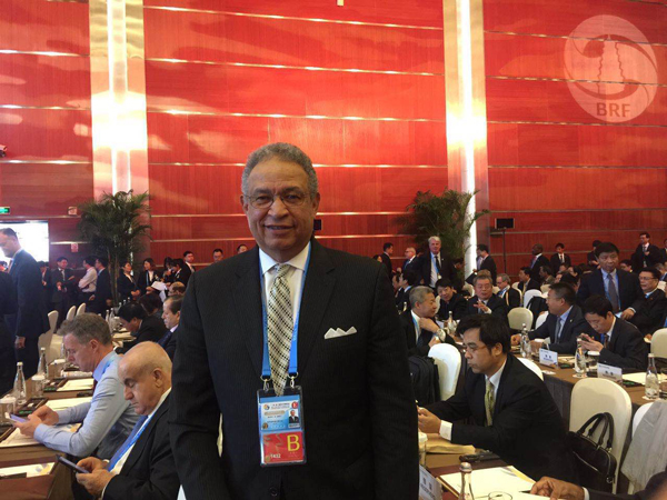 世界旅游城市联合会理事会副主席恩伍德抵京 出席“一带一路”国际合作高峰论坛