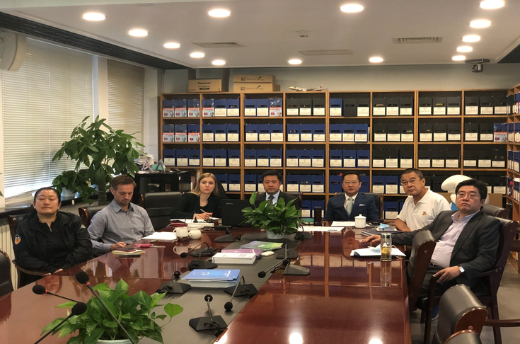 世界旅游城市联合会应邀与土库曼斯坦阿什哈巴德市开展视频会议