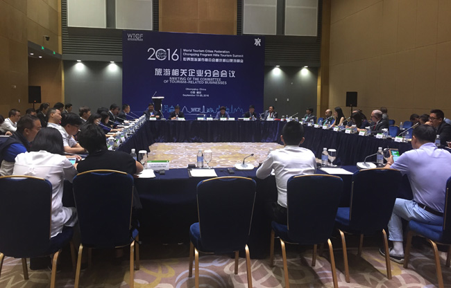 旅游相关企业分会会议在峰会期间召开 旅游相关企业分会会议在峰会期间召开