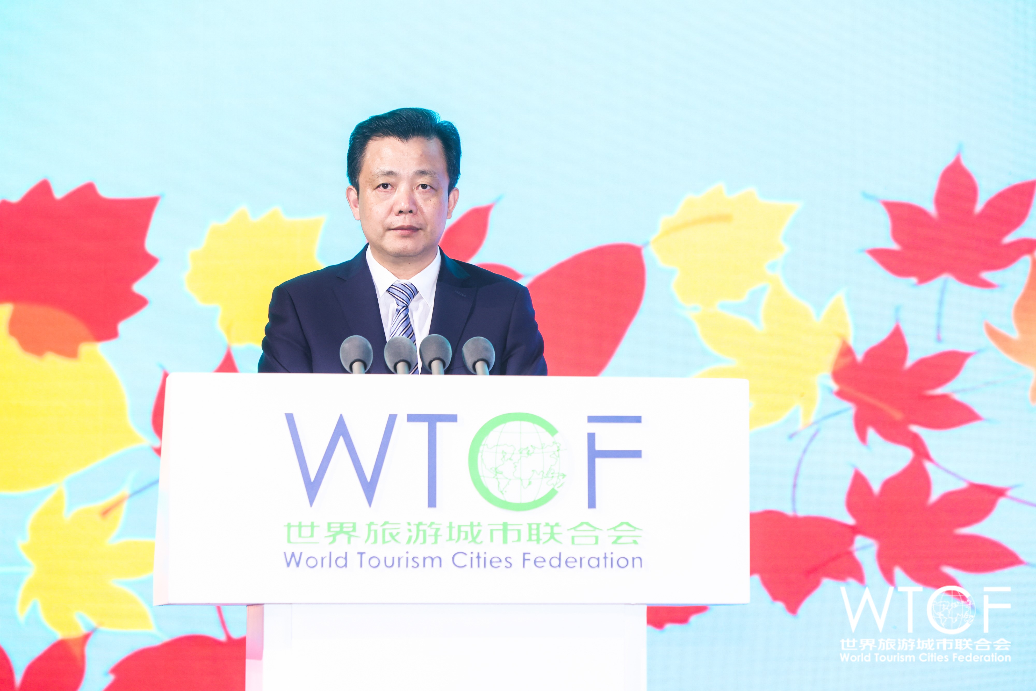 2023世界旅游城市联合会长沙香山旅游峰会欢迎晚宴在长沙举办_fororder_0002